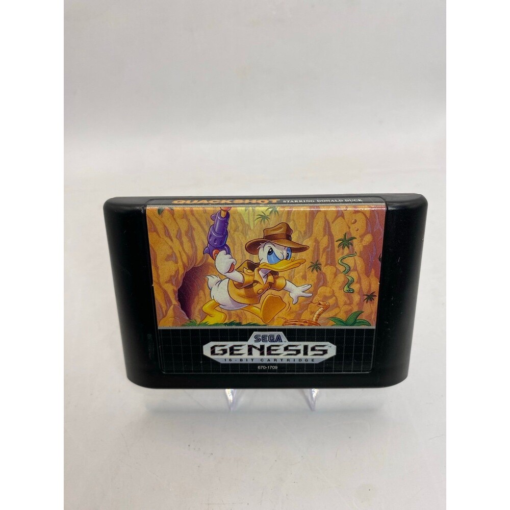 QuackShot Starring Donald Duck (Sega Genesis, 1991) *Cart Only* Authentic Tested